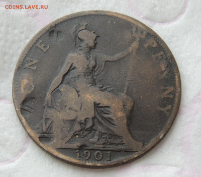 Великобритания 1 пенни 1901 до 27.02.2024 - Великобритания 1 пенни 1901.JPG