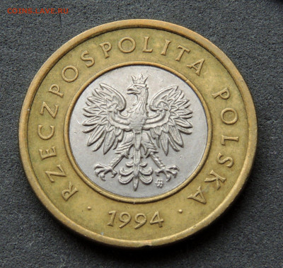 Польша 2 злотых 1994 до 27.02.2024 - Польша 2 злотых94 .JPG