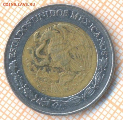 Мексика 2 песо 2005 г., до 29.02.2024 г. в 22.00 по Москве - Мексика 2 песо 2005 88а