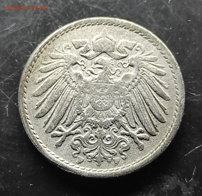 Германия 5 пфеннигов 1920 F до 1.03.2024 - IMG_20240224_183446
