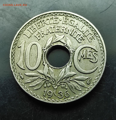 Франция 10 сантимов1936  до 1.03.2024 - IMG_20240224_183621