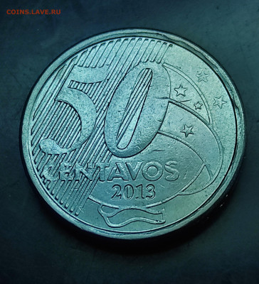 Бразилия 50 сентаво 2013 до 1.03.2024 - IMG_20240224_184831