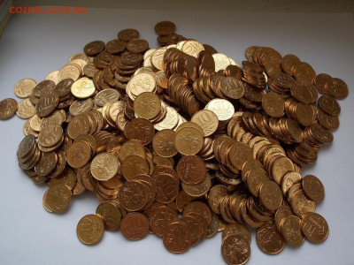 Мешновые 10 копеек 2012М более 650 монет - DSCN0113.JPG