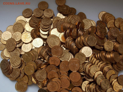 Мешновые 10 копеек 2012М более 650 монет - DSCN0112.JPG
