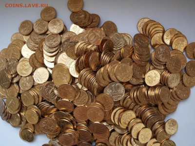 Мешновые 10 копеек 2012М более 650 монет - DSCN0115.JPG
