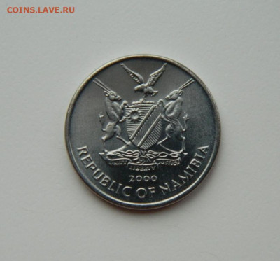 Намибия 5 центов 2000 г. (Юбилейная) Фауна до 29.02.24 - DSCN3873.JPG