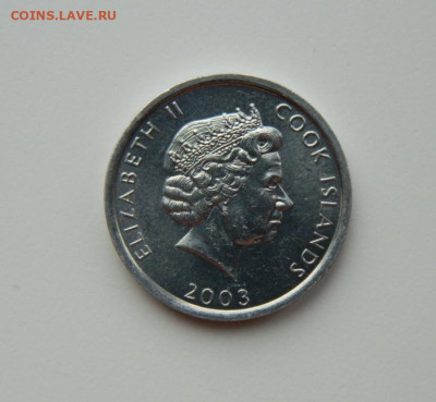 Острова Кука 1 цент 2003 г. (Гончая) до 29.02.24 - DSCN3613.JPG