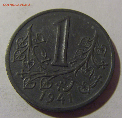 1 крона 1941 Богемия и Моравия №2 01.03.2024 22:00 МСК - CIMG0670.JPG