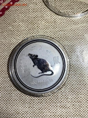 1 Доллар  Австралия 2007  Лунный календарь Год Крысы Лунар д - 9k9QOopweyw