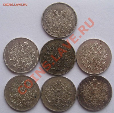 Русская Финляндия 1марка ,50 пенни,25 пенни.Разные года. - IMG_0038.JPG