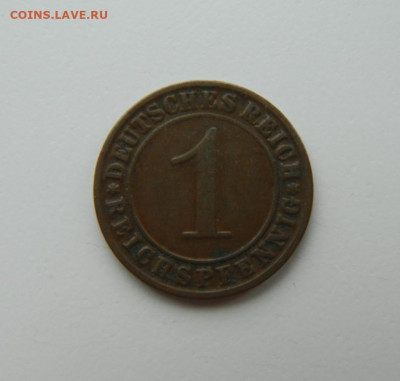 Германия 1 рейхспфенниг 1925 г. "G" до 29.02.24 - DSCN4001.JPG