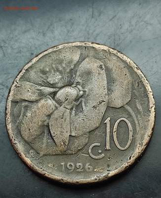 Италия 10 чентезимо 1926 до 2.03.2024 - IMG_20240226_144026