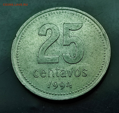 Аргентина 25 сентаво 1994 до 3.03.2024 - IMG_20240227_005547
