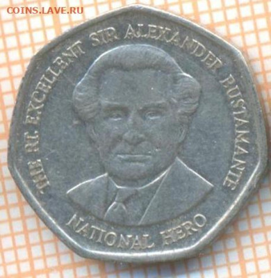 Ямайка 1 доллар 1996 г., до  04.03.2024 г. в 22.00 по Москве - Ямайув 1 доллар 1996 225а