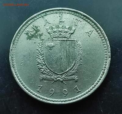 Мальта 2 цента 1991 до 3.03.2024 - IMG_20240227_164658