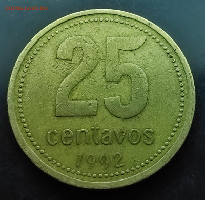 Аргентина 25 сентаво 1992 до 3.03.2024 - IMG_20240227_164514