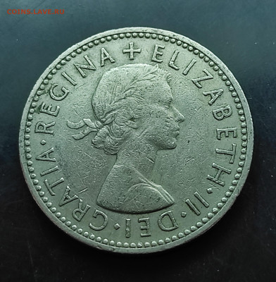 Великобритания 1 шиллинг  1955     до 5.03.2024 - IMG_20240227_154525