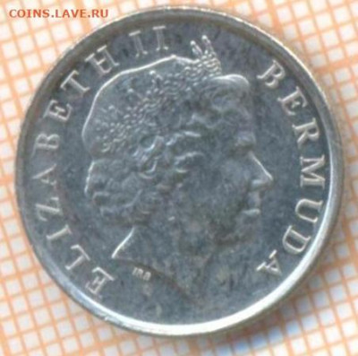 Бермуды 10 центов 2009 г., до 05.02.2024 г. в 22.00 по Москв - Бермуды 10 центов 2009 238а