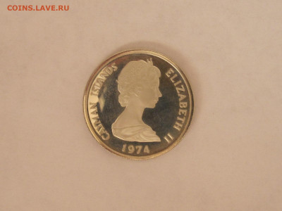 5 долларов 1974 Каймановы острова ПРУФ нечастая - IMG_6850.JPG