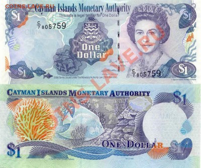 Каймановы острова 1 доллар 2006 до 13.01.12  21-00(мск) - Cayman_1Dollars_2006
