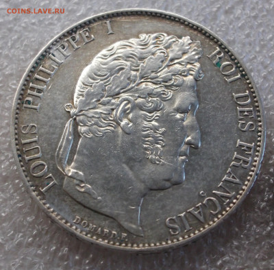 Франция 5 франков 1847, 1849 и 1855 годы. - 008.JPG