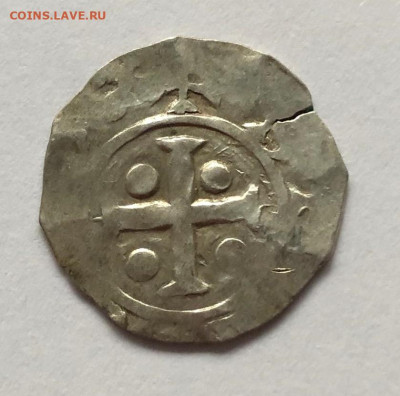 Денарий нижняя Лотарингия область Утрехта Бернольд 1027-105 - 3 (1)