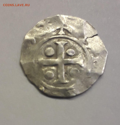 Денарий нижняя Лотарингия область Утрехта Бернольд 1027-105 - 1