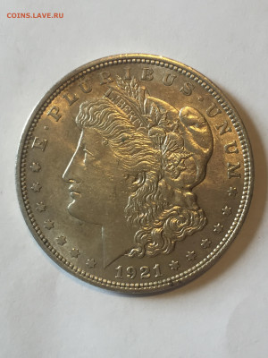 1 Доллар США 1921, Доллар Моргана, до 06.03.2024 - C50889A0-4685-4FB9-AC30-A764B4E46952