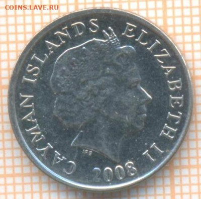 Кайманы 10 центов 2008 г.,до 07.03.2024 г. в 22.00 по Москве - Кайманы 10 центов 2008 245