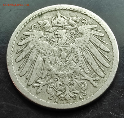 Германия 5 пфеннигов 1898 А до 6.03.2024 - IMG_20240229_132204