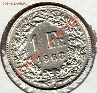 Ag Швейцария франк 1963 до 16.01-22ч (1275) - img054