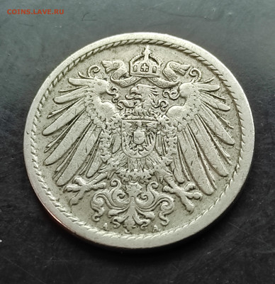 Германия 5 пфеннигов 1908 А до 6.03.2024 - IMG_20240229_132215