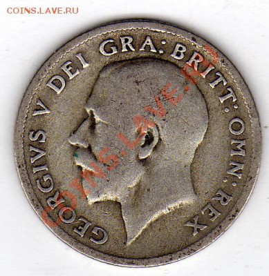 Ag Великобритания 6 пенсов 1920 до 16.01-22ч (1189) - img055