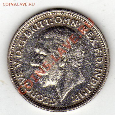 Ag Великобритания 6 пенсов 1928 до 16.01-22ч (1189) - img071