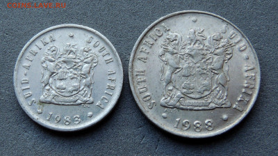 ЮАР 5 и 10 центов 198х до 6.03.2024 - 2 монеты ЮАР 198х .JPG