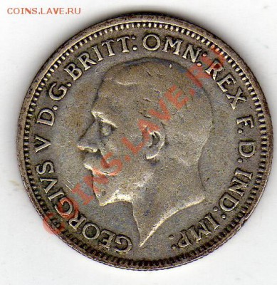 Ag Великобритания 6 пенсов 1933 до 16.01-22ч (1189) - img081