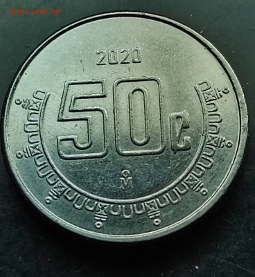 Мексика 50 сентаво 2020 до 7.03.2024 - IMG_20240302_005915