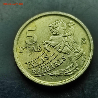 Испания 5 песет 1997 юбилейная до 7.03.2024 - IMG_20240302_010331