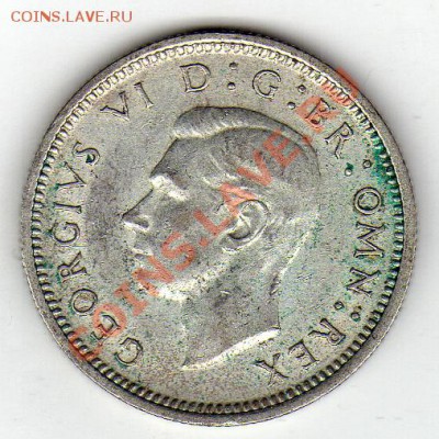 Ag Великобритания 6 пенсов 1939 до 16.01-22ч (1189) - img093