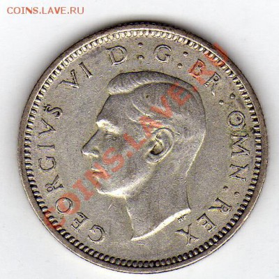 Ag Великобритания 6 пенсов 1940 до 16.01-22ч (1189) - img095