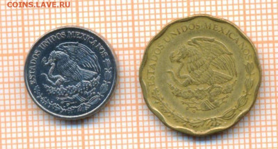 Мексика 50 сент 2007,15  г., до 07.03.2024 г. в 22.00 по Мос - Мексика 50 сент 2007,2015  254а