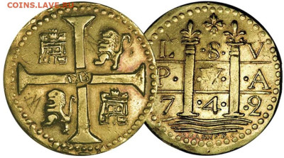 О самых дорогих монетах мира - 19-lima-dubloon-1742