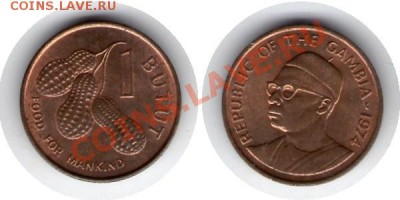 >ФАО< Гамбия 1 цент 1974 до 17.01.12 20:00 - Гамбия_1_цент_74