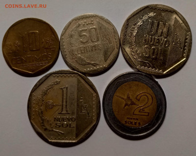 Набор монет Перу до 06.03.2024 в 22.00 MSK - Перу 1-300