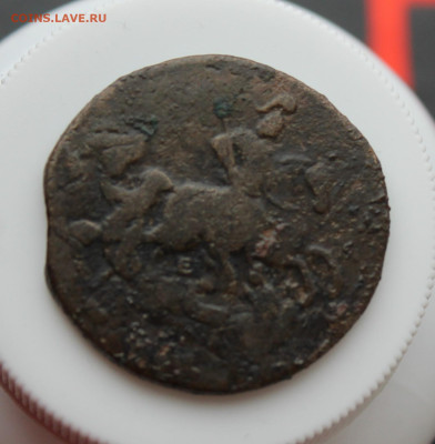 2 копейки 1764 год Перечекан - IMG_5232.JPG