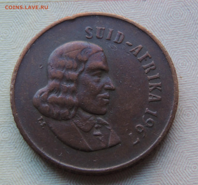 ЮАР 1 цент 1967 Suid-Afrika до 9.03.2024 - 1 цент 1967 Suid .JPG