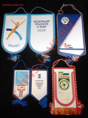 Советские спортивные вымпелы - DSCN0796