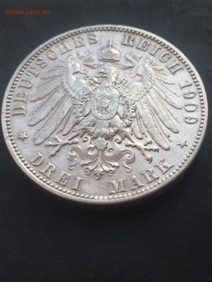 3 Марки 1909, Фридрих  Август, до 09.03.2024 - 13883888-B05B-4355-B0D2-8618DAED50D3