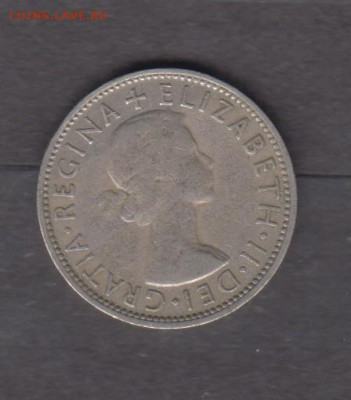 Великобритания 1961 2 шиллинга до 07 03 - 177а