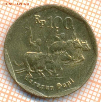 Индонезия 100 рупий 1995 г., до 10.03.2024 г. в 22.00 по Мос - Индонезия 100 рупий 1992 278а